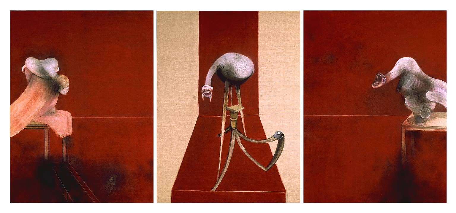 Second Version of Triptych 1944 1988 by Francis Bacon 1909-1992